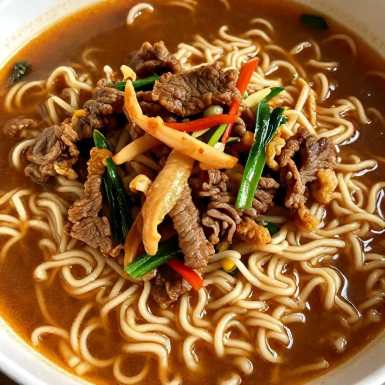 Easy Korean Beef Ramen