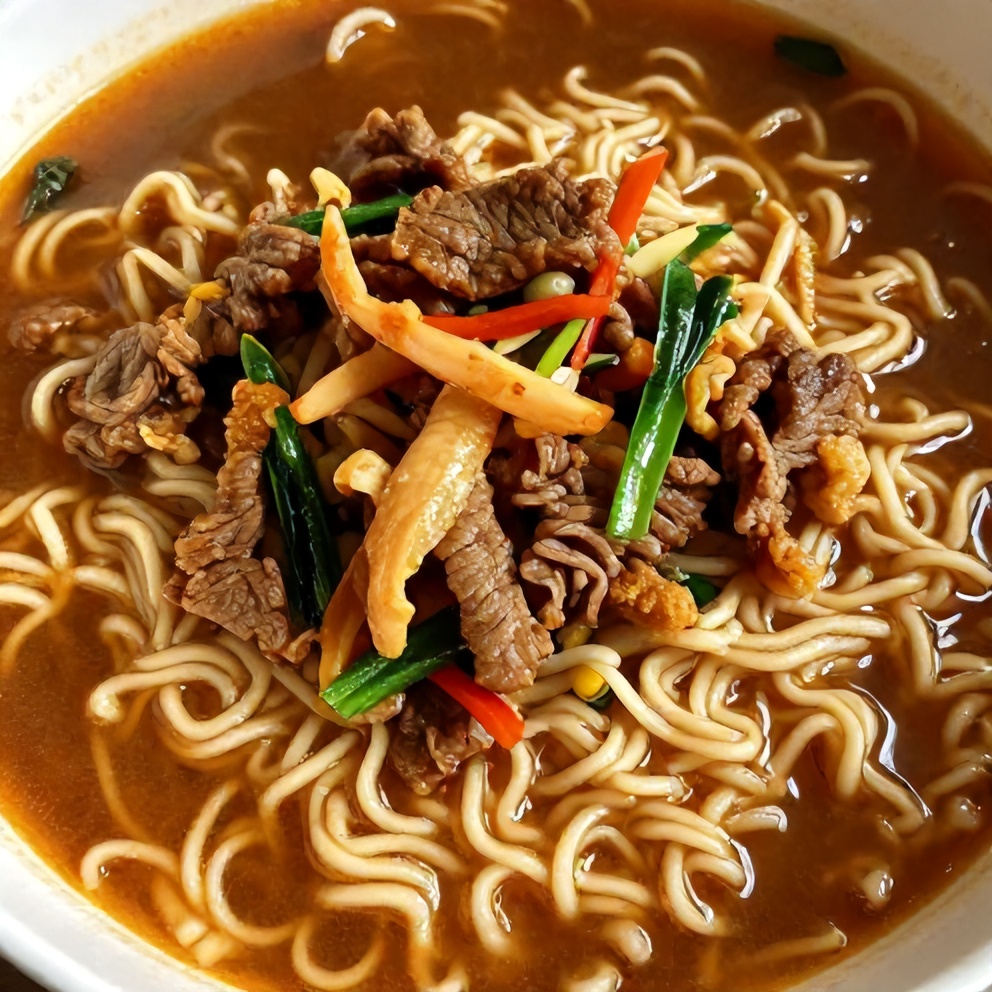 Easy Korean Beef Ramen
