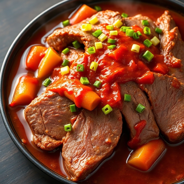 easy Korean pot roast