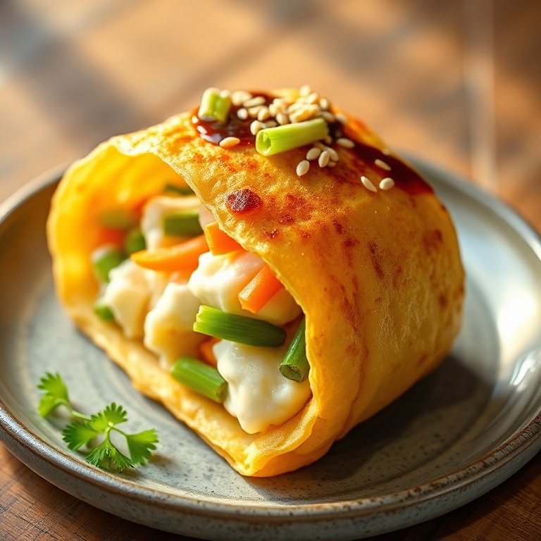 Easy Korean Rolled Omelette