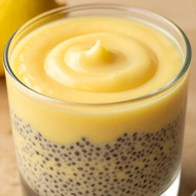 Easy Lemon Curd Chia Pudding