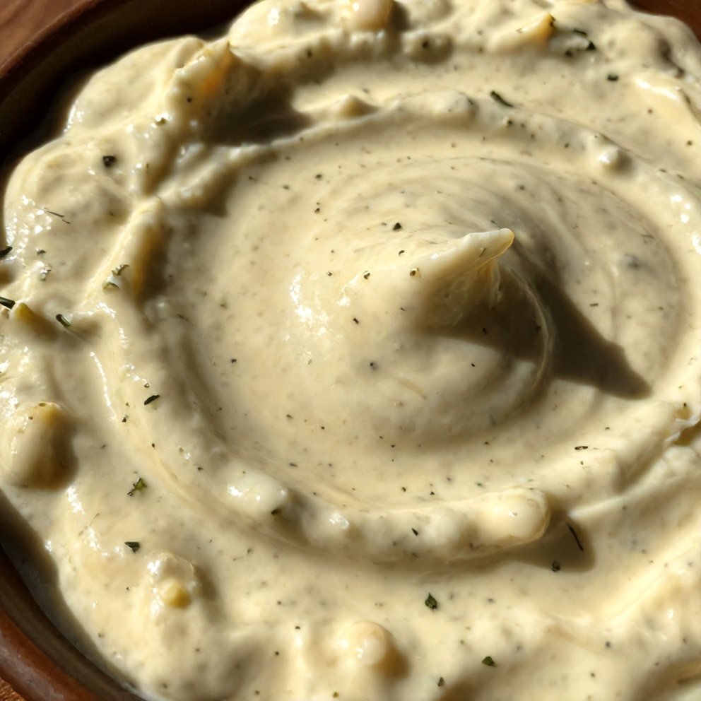 Easy Lemon Herb White Bean Dip