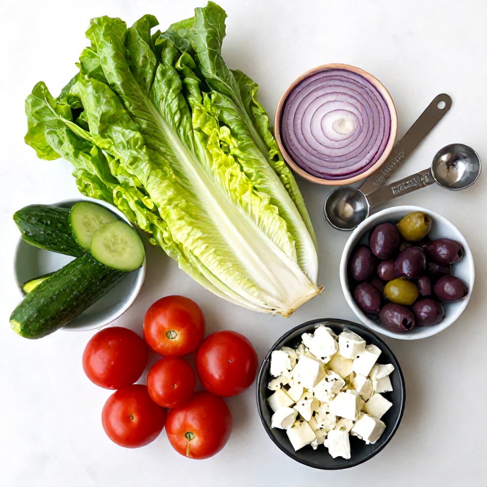 Mediterranean Salad Ingredients