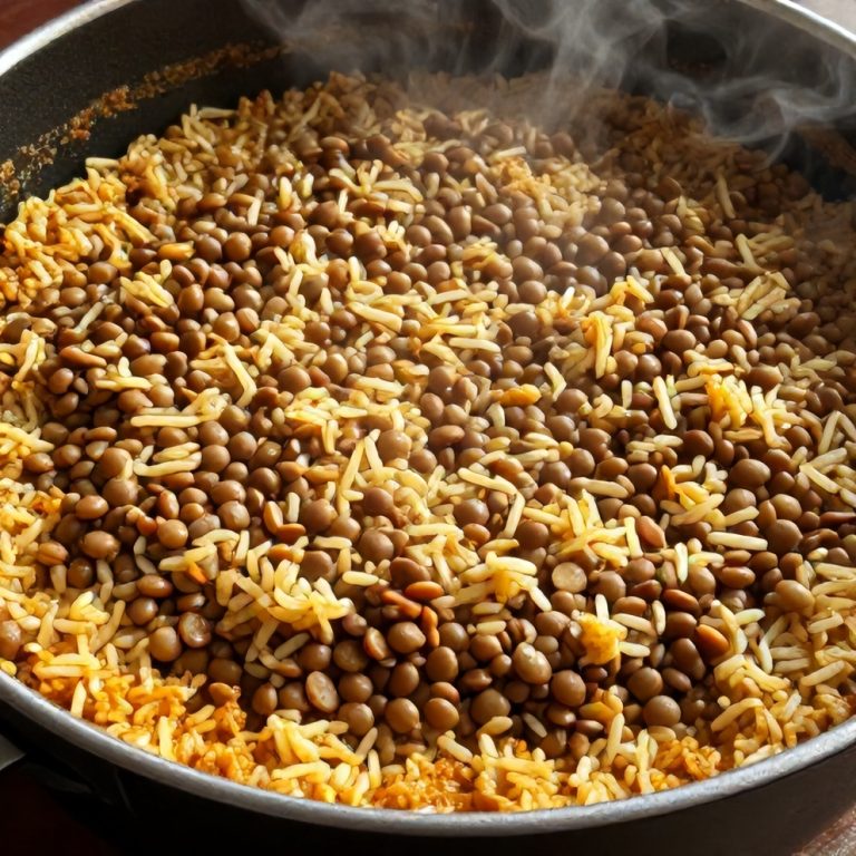 easy mujadara recipe
