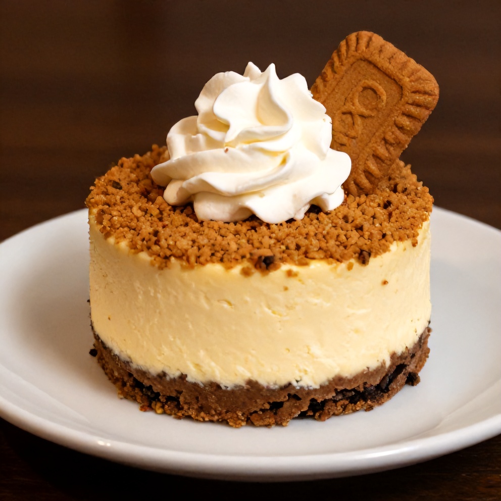 Perfectly set No-Bake Biscoff Cheesecake Cup