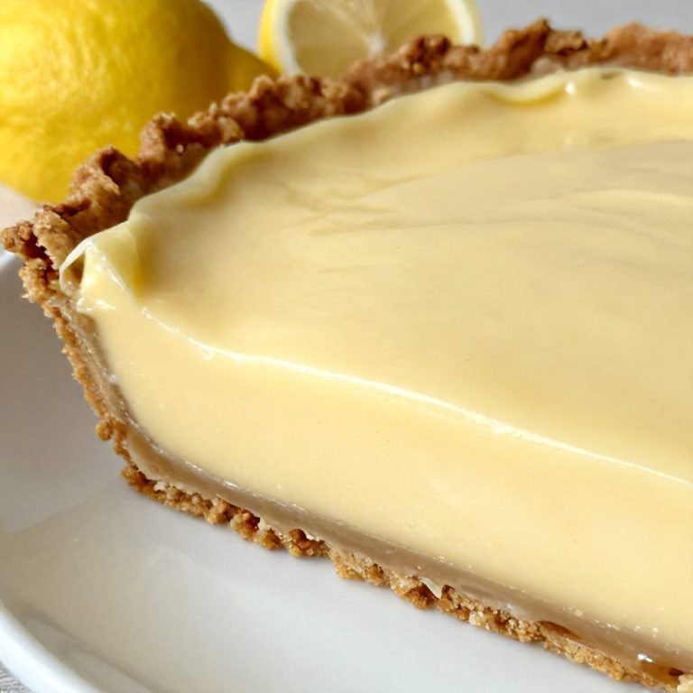 Easy No Bake Lemon Pie