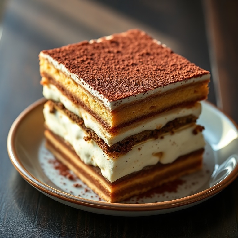 easy no-bake tiramisu