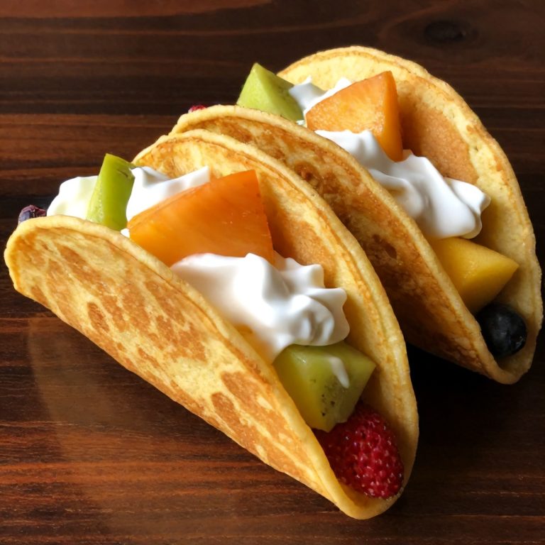 Easy Pancake Tacos