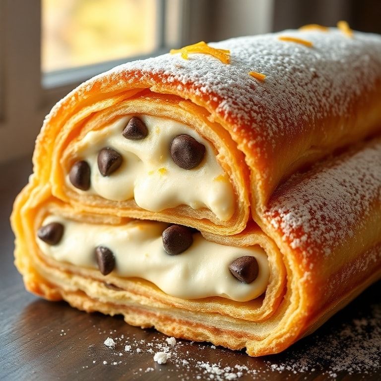 easy puff pastry cannoli napoleon