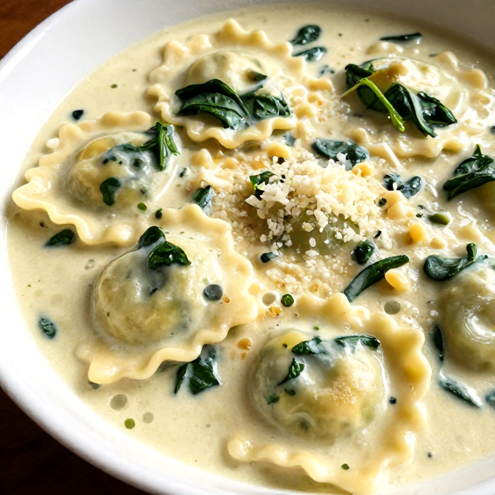 Easy Ravioli Soup