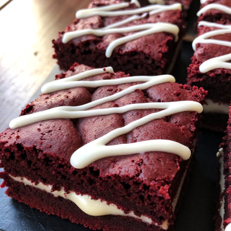 red velvet brownies