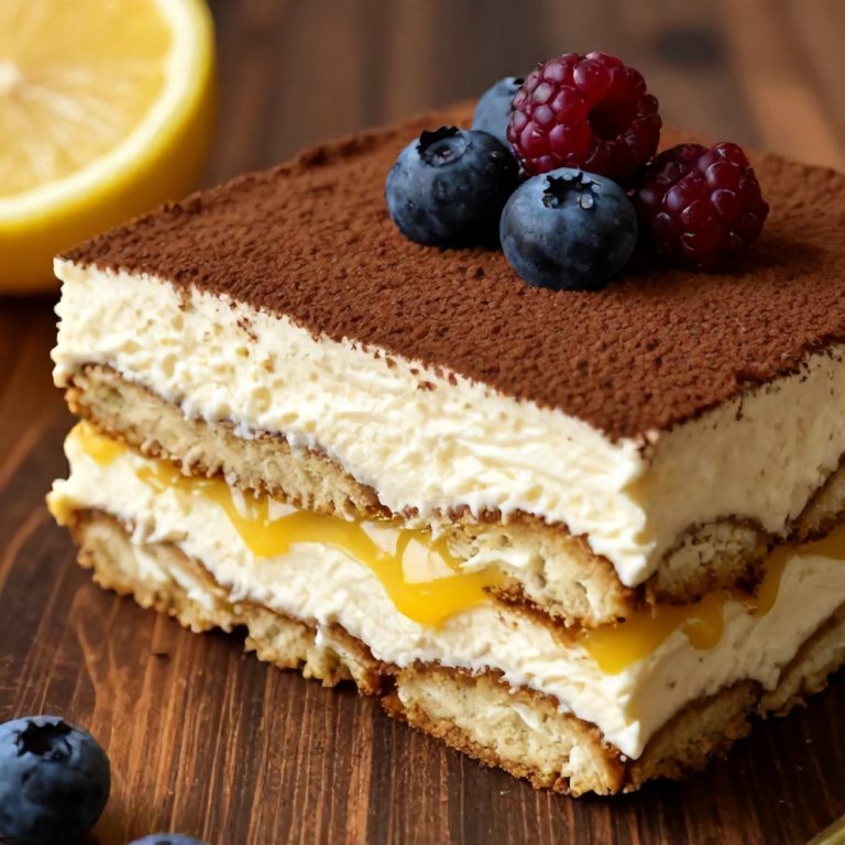 Lemon Tiramisu