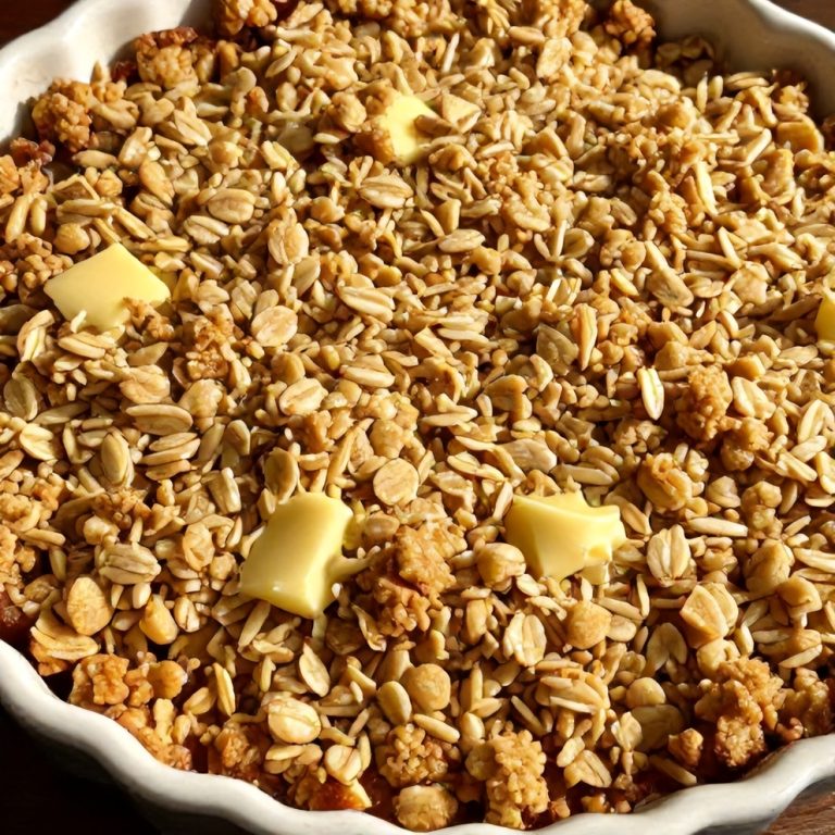 Easy Rhubarb Crisp