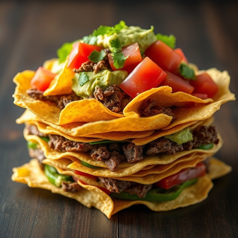 Easy Seven Layer Taco Salad