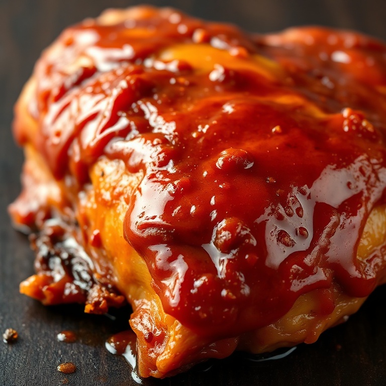 Easy Slow Cooker BBQ Chicken