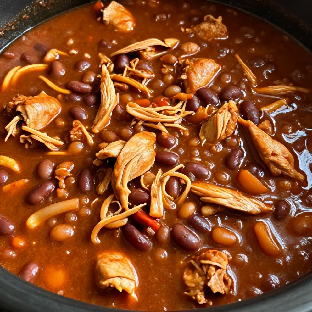 Easy Slow Cooker Buffalo Chicken Chili