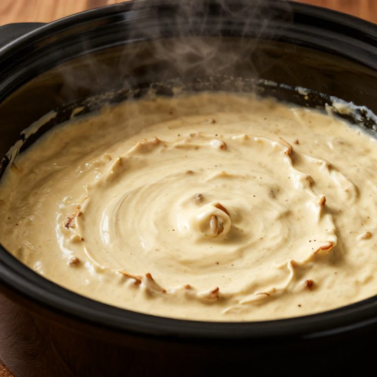 Easy Slow Cooker Buffalo Chicken Dip