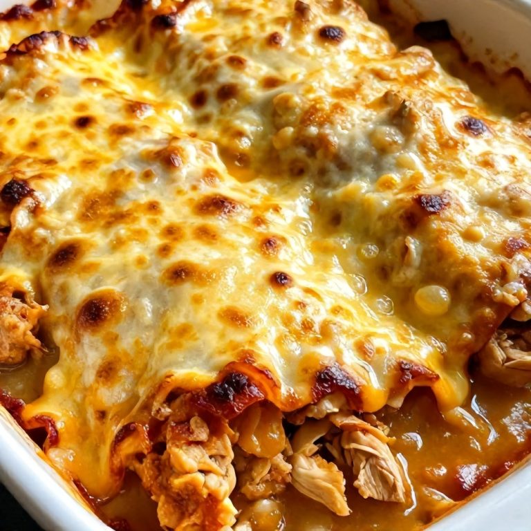 Easy Slow Cooker Chicken Enchiladas