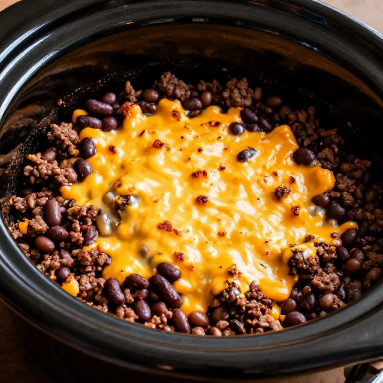 Easy Slow Cooker Cowboy Casserole
