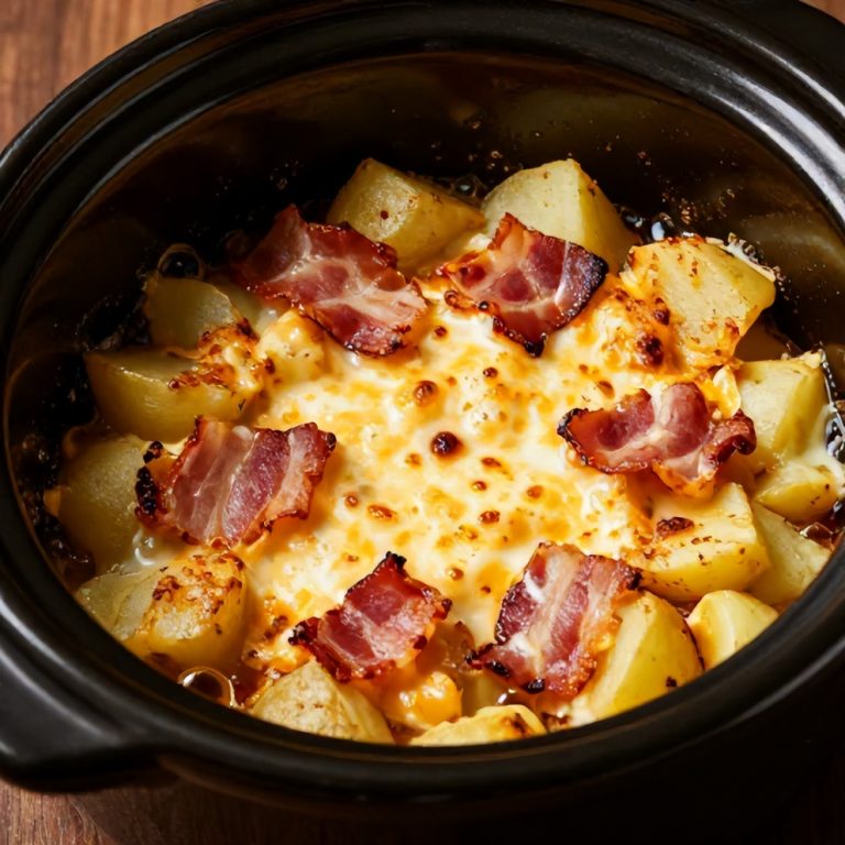 easy slow cooker potato casserole