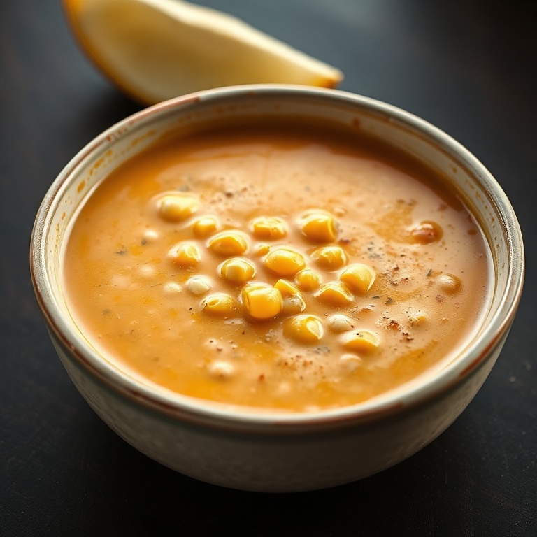 Easy Slow Cooker Mexican Street Corn Soup