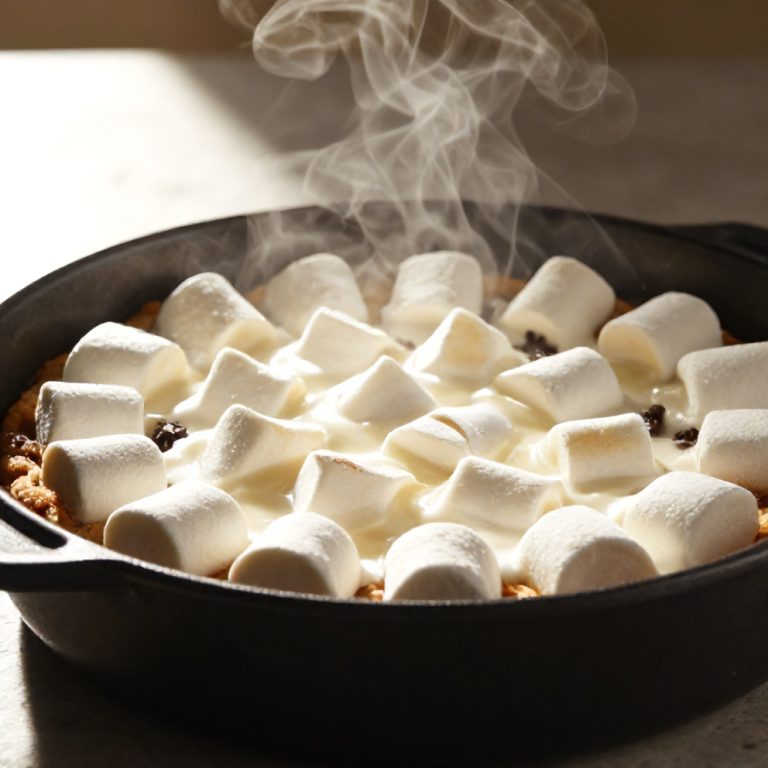 Easy S’mores Cookie Cake
