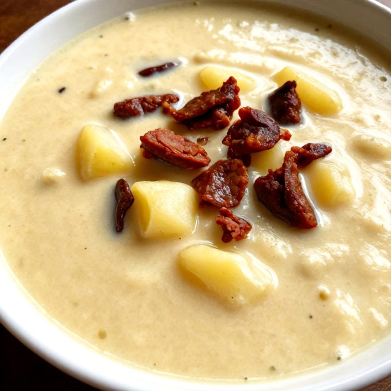 Easy Spanish Potato Soup with Chorizo