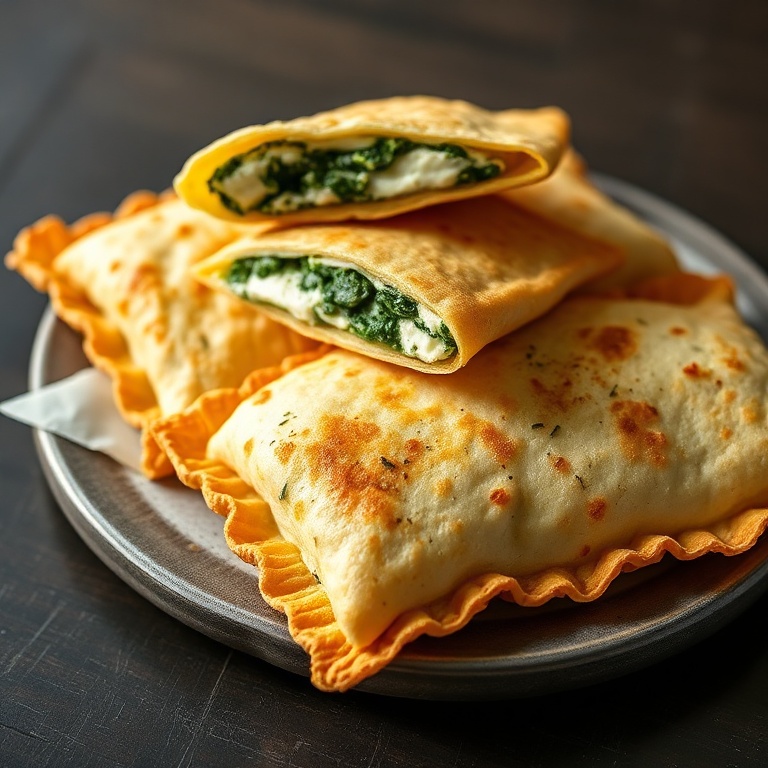 easy spinach cottage cheese flagels