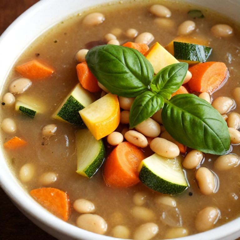 Easy Summer Minestrone Soup