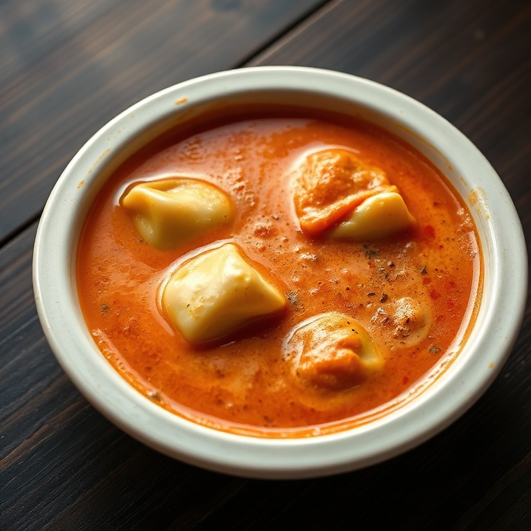 Easy Tomato Tortellini Soup
