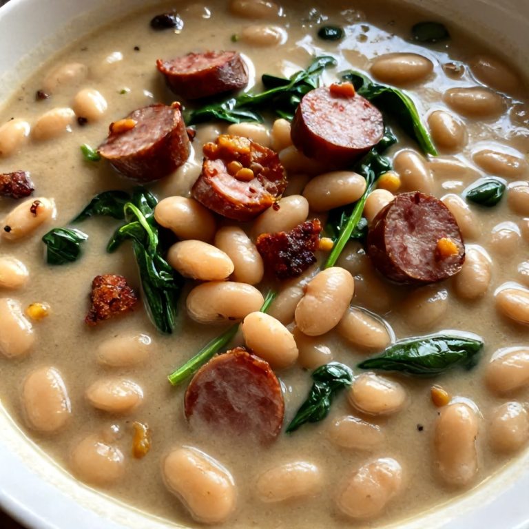 Easy Tuscan White Bean Soup