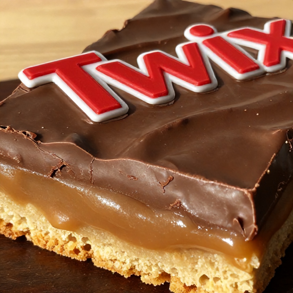 Easy Twix Cookie Bars