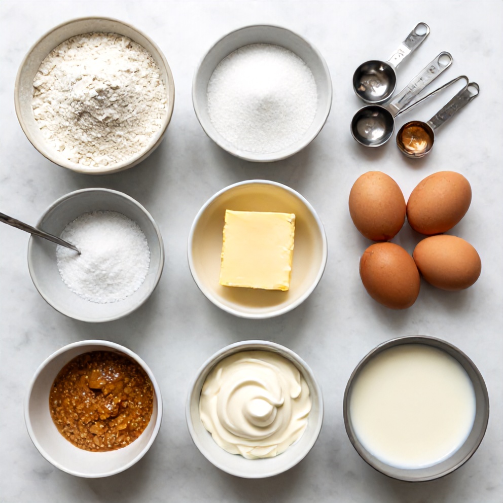 Twix Cookie Bars Ingredients