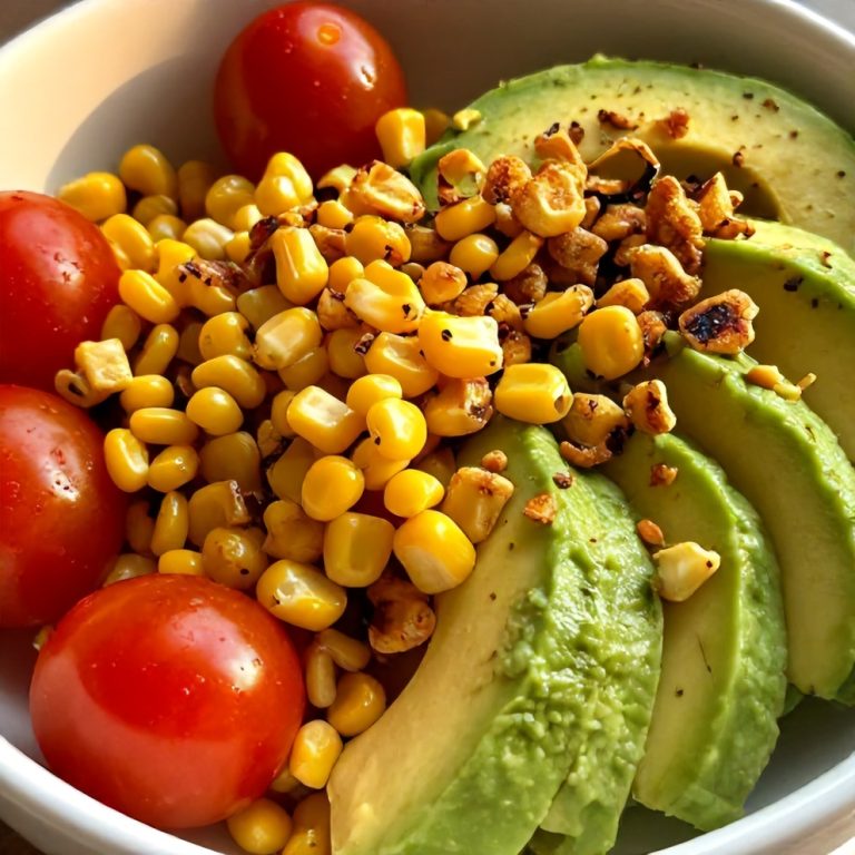 grilled corn avocado salad