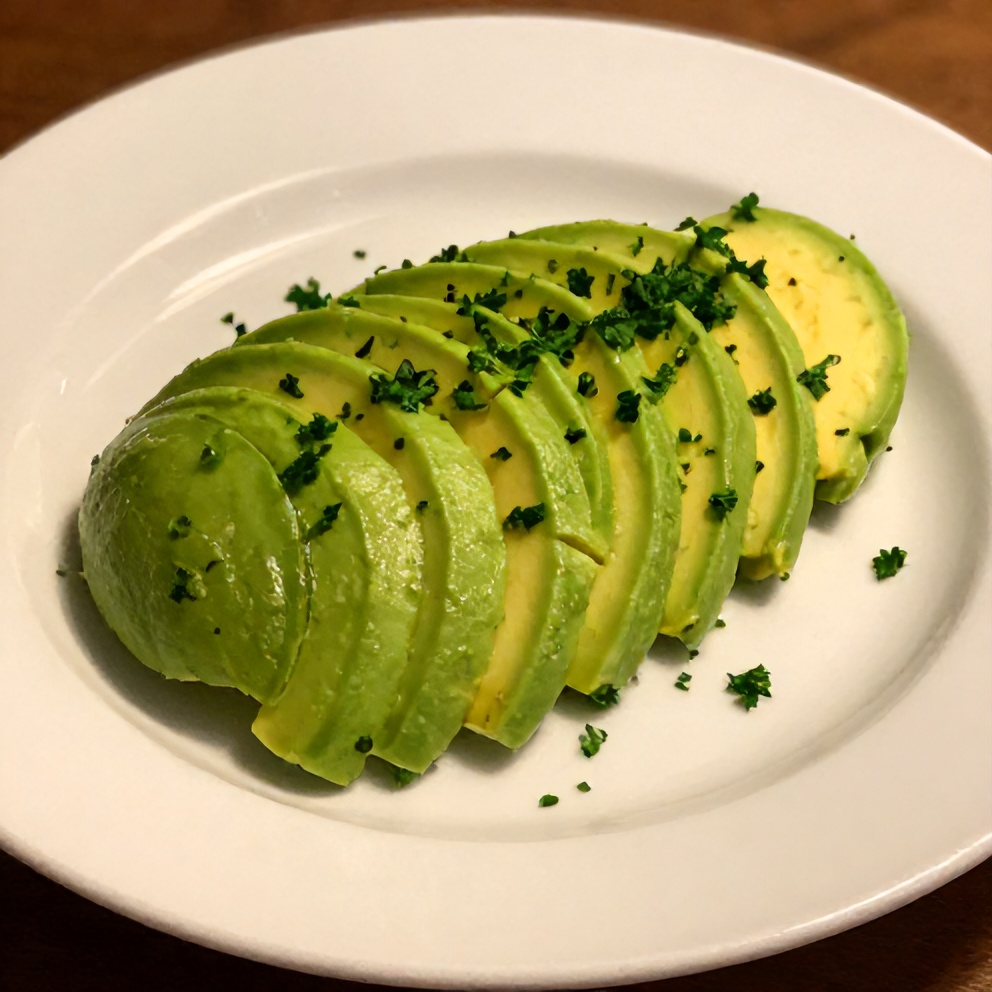 A perfectly plated high protein, low calorie meal with garnishes and a close-up view of its rich textures.