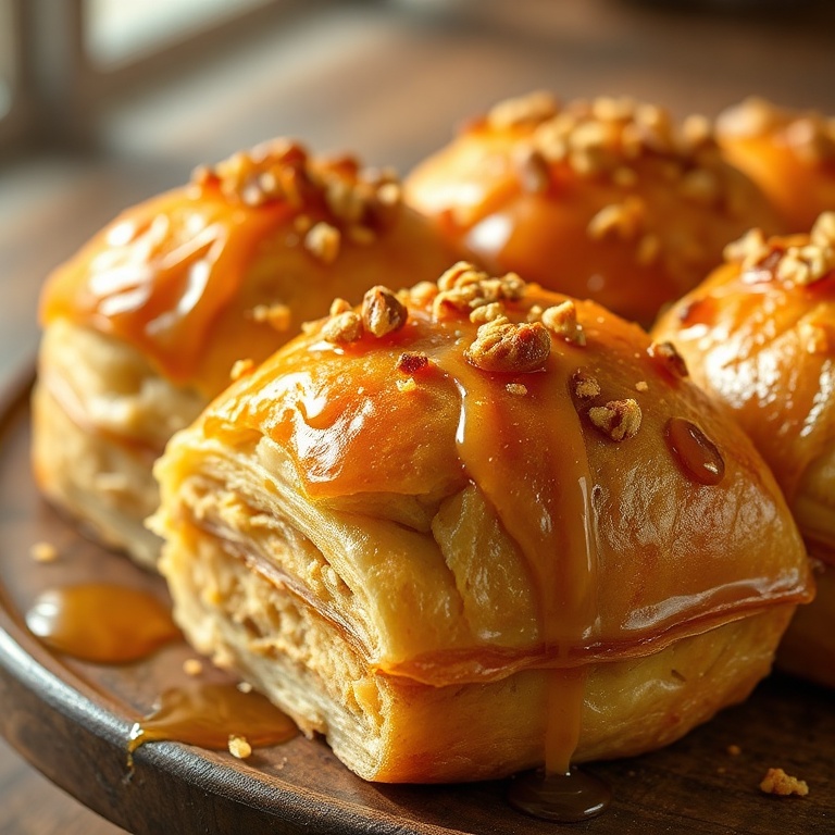 homemade baklava babka buns