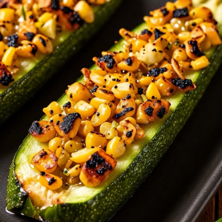 Mexican Street Corn Style Grilled Zucchini
