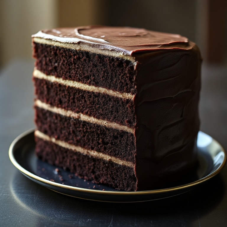 Moist Black Velvet Cake
