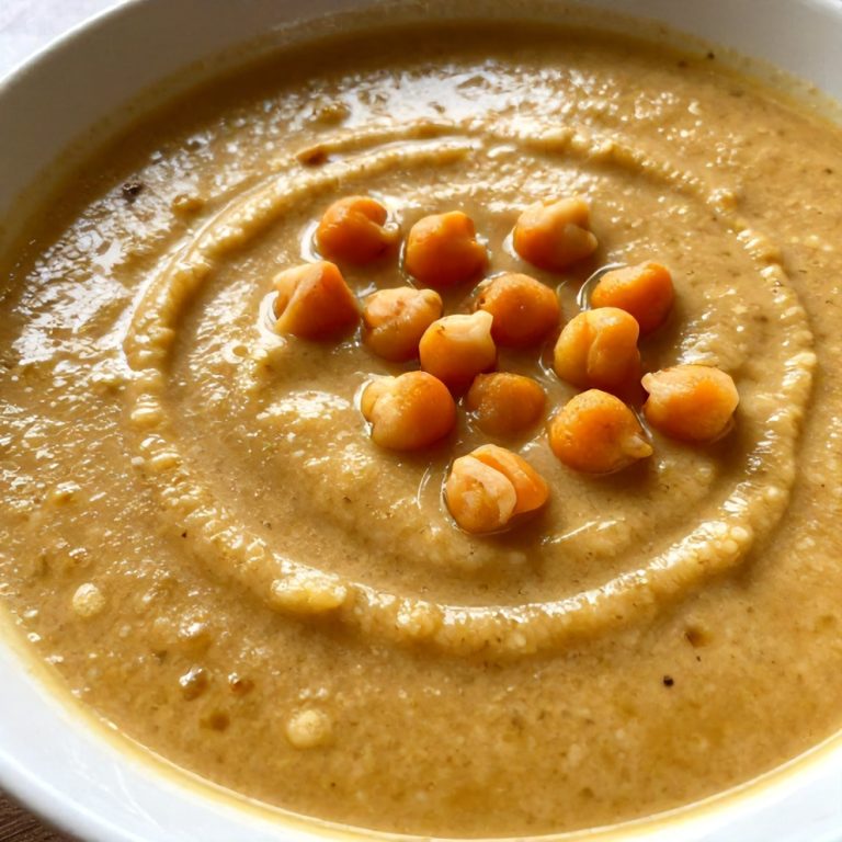 Moroccan Sweet Potato and Chickpea Soup