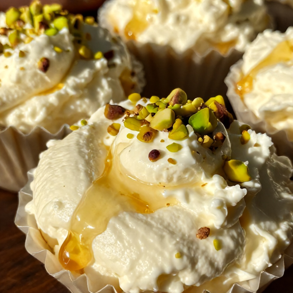 no-bake ricotta cups