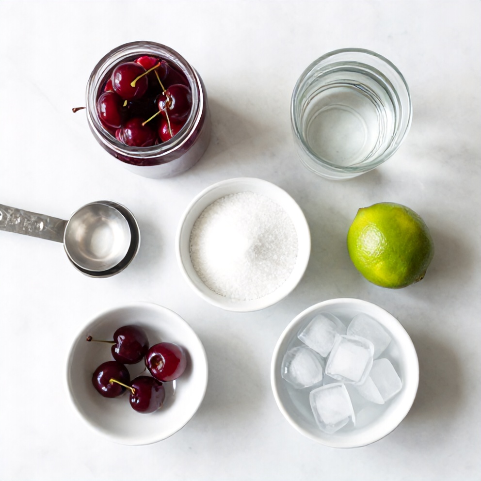 Ingredients for Cherry Limeade