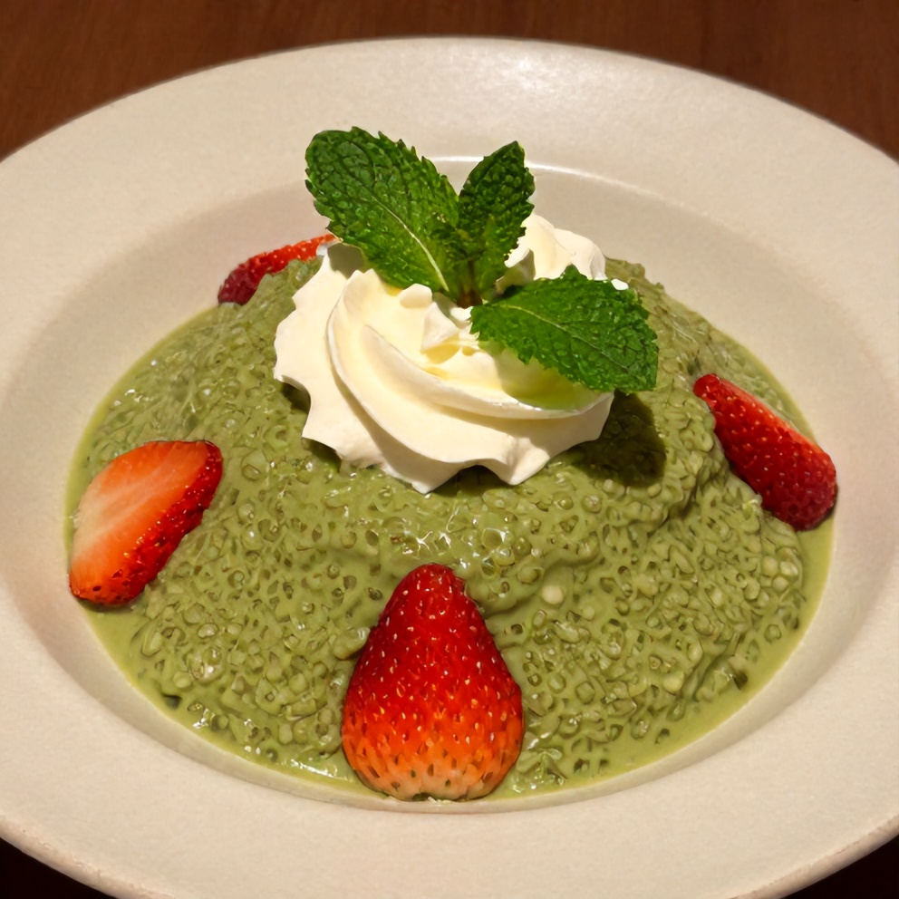 Strawberry Matcha Sago Dessert Ready to Serve