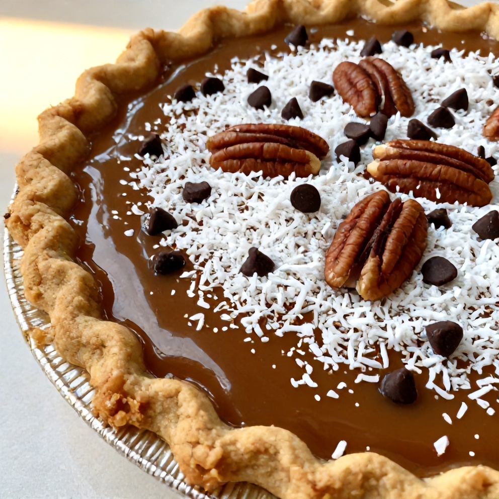 Samoa Cookie Pie Recipe