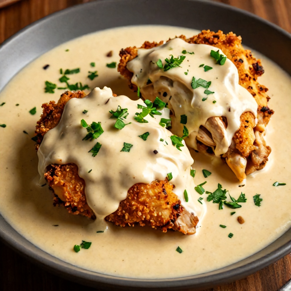 Slow Cooker Cajun Butter Chicken with Creamy Sauce