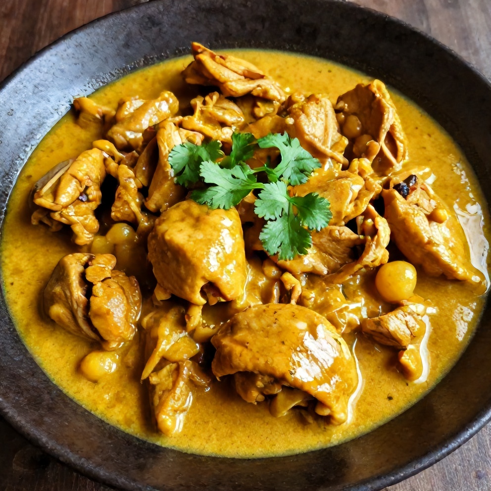 Slow Cooker Chicken Curry with Coconut Milk