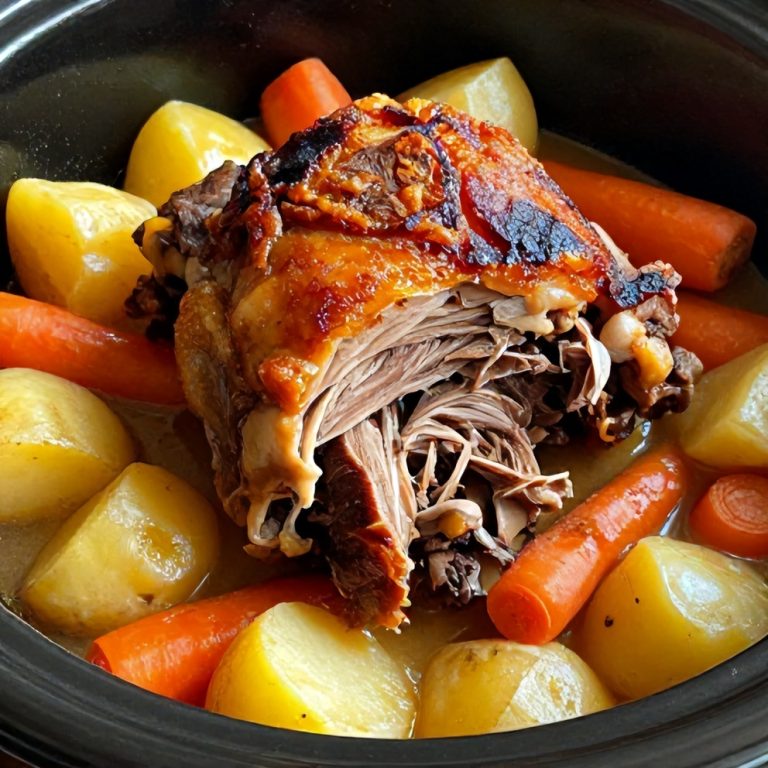 slow cooker chuck roast