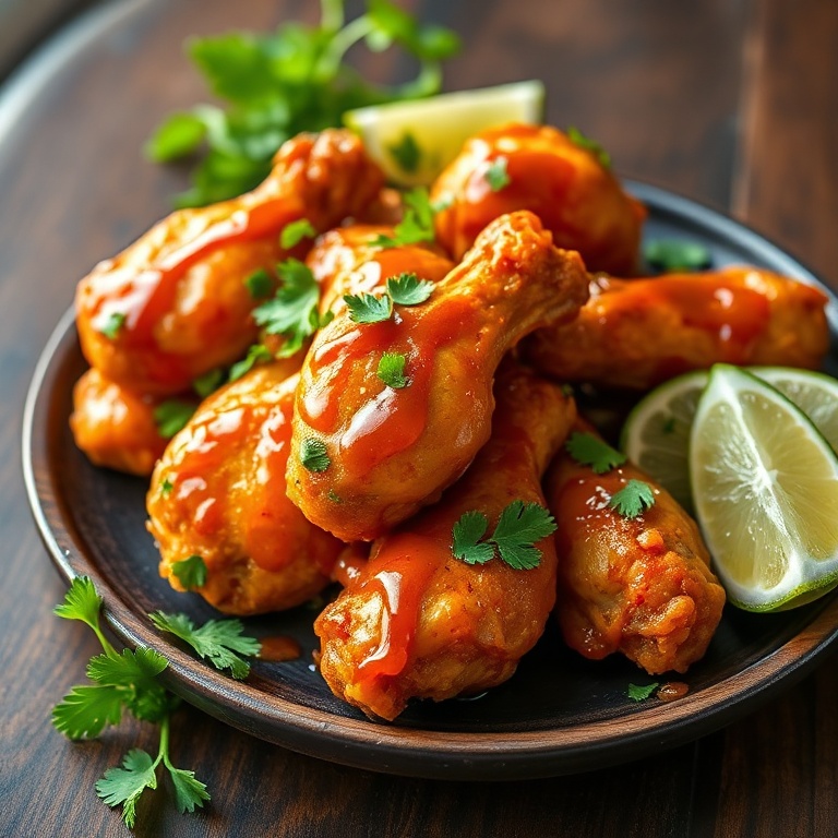 spicy honey lime chicken