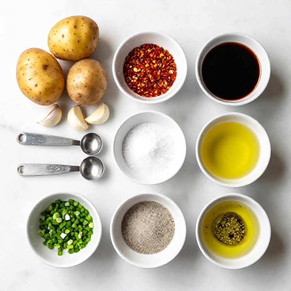 Spicy Potato Noodles Ingredients