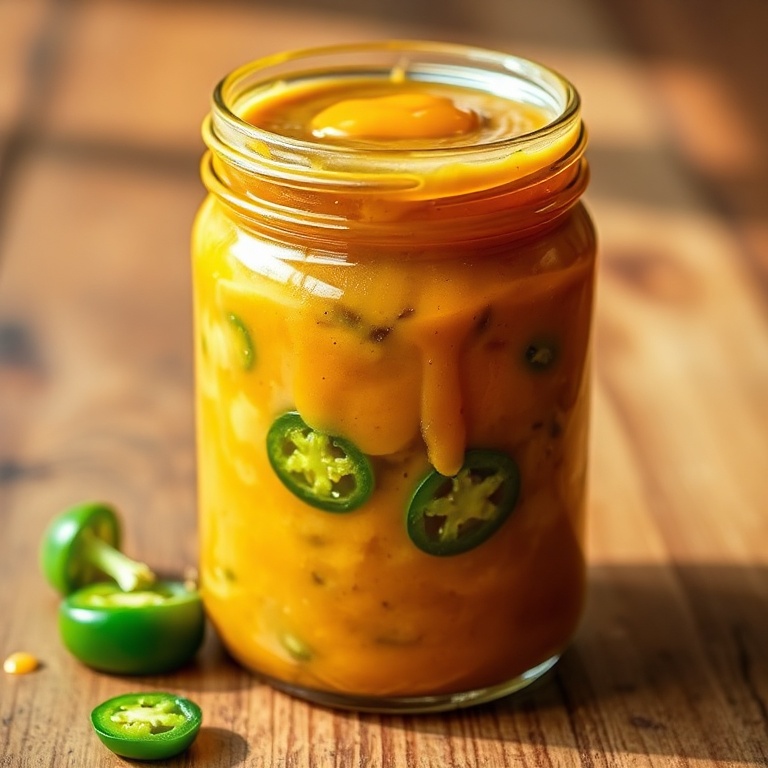 Sweet and Spicy Jalapeno Honey Mustard Sauce