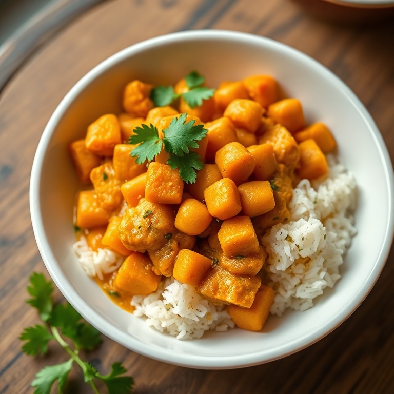 Sweet Potato Chickpea Curry